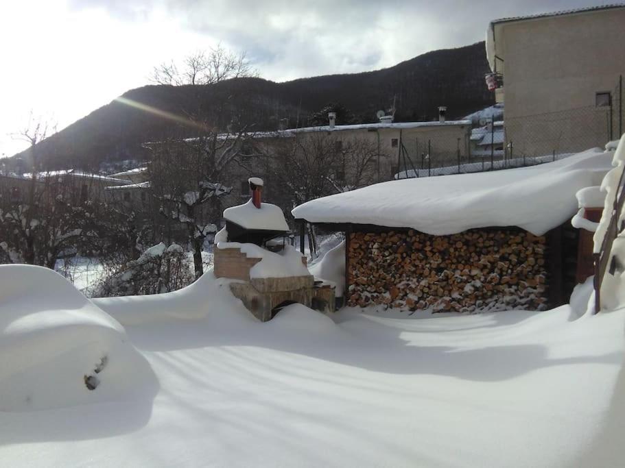 A Due Passi Dai Lupi Villa Civitella Alfedena Eksteriør billede